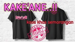 ITA ITU Semarangan, kaos khas Kota Semarang
