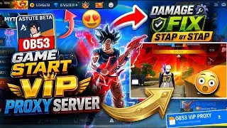 Free Fire VIP PROXY SERVER Damage Fix 😱 Step by Step Full Guide