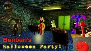 Banban's Halloween Party (All Mascots Are Here) - Shelter Of Sursur, Hopper's Hotel, FNAF's