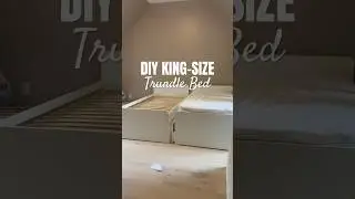 DIY Twin Beds Into A King-Sized Trundle Bed (and it’s awesome)