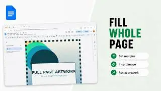 How to Make an Image Full Page in Google Docs (Edge Filling Artwork)
