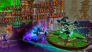 Guild Wars 2 - Opening 27 Drifting Dragon Chests & Jade Tech Siege Turtle Demo!