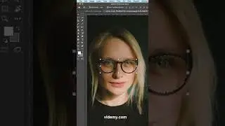 Photoshop'ta Normal Gözlüğü Güneş Gözlüğüne Çevirme #shorts