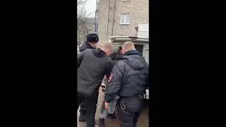 Задержание хулигана, устроившего побоище в клубе 
