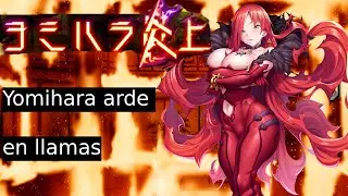 Taimanin RPGX Evento Yomihara arde en llamas