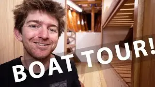 BOAT TOUR: Inside the classic wooden yacht TALLY HO!