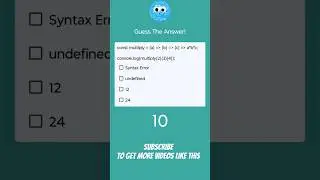 Guess The Answer! #2 #programming #coding #test #mcq #logical #guessing #guess
