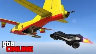 SMUGGLER'S RUN DLC - STUNTS AND ANTICS || GTA 5 Online || PC (Funny Moments)