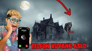 TEPAT TENGAH MALAM!!! BOCIL DI TELPON KUYANG GENTAYANGAN!!!