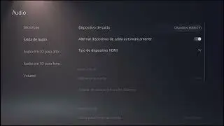Como Ativar ou Desativar Musica e Efeitos Sonoros da Tela Principal do PS5