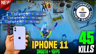 MY NEW DEVICE😱 IPHONE 11 SMOOTH + 90fps GAMEPLAY 🙊ON HOTDROP 2024