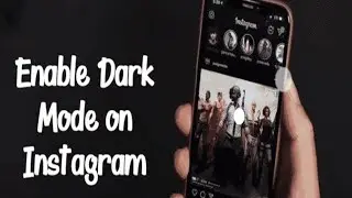 How to enable dark mode in Instagram / dark theme for instagram apk