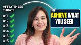 6 Things to Take Charge of Your Life I Meghana V Malkan
