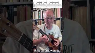Spring - Vivaldi (Ukulele fingerstyle tutorial)