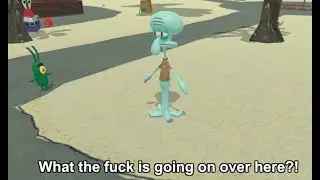 spongebob treats patrick's stroke
