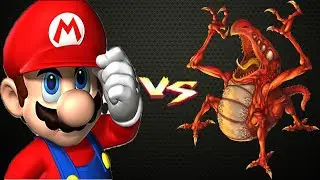 M.U.G.E.N Battle #6 | Mario vs Crocomire | Boss battle