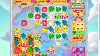 3295 уровень в игре Долина сладостей