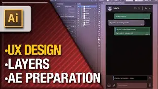 Part 1: Recreate Whatsapp UI in Adobe Illustrator