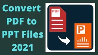 How to convert pdf to PowerPoint(ppt) files 2021 free || Convert pdf into ppt 2021