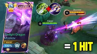 WTF DAMAGE!! GLOBAL MOSKOV BEST 1 HIT BUILD 2024🔥 (must watch)
