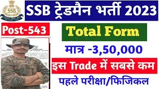 SSB Tradesman 2023 ll Total Form ll SSB Tradesman 2023 Physical Date l SSB Tradesman 2023 Admit Card