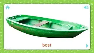 Boat - Transportation - Flashcards for Kids