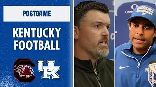 Kentucky football coordinators and players talk 31-6 loss to South Carolina