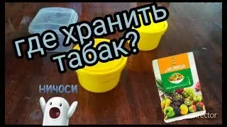 Как и где правильно хранить табак для кальяна