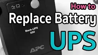 How To Replace Battery APC UPS