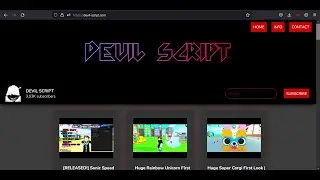How to get script from devil-script website.
