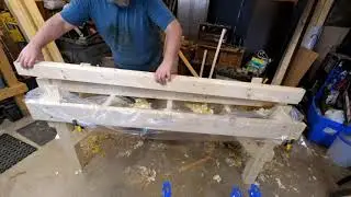 Building a Woodworking Workbench: episode 07