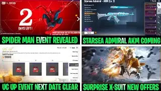 Surprised News 😍 Starsea Admiral AKM Return \ Spider Man Event Location Revealed | Uc Up Event Date
