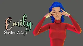 Stardew Valley’s Emily | The Sims 4 | Speed CAS + CC Links | unicornpoopz