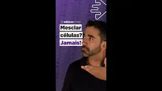 [EXCEL] Mesclar células JAMAIS #shorts