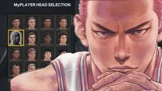 Hanamichi Sakuragi face creation NBA2K23