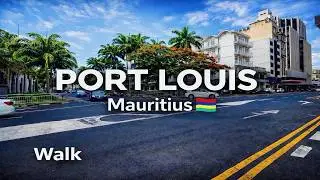 POV Walk in Port Louis 4K | Capital of Mauritius / Прогулка от первого лица по Порт-Луи, Маврикий