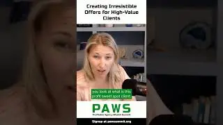Ready to create an IRRESISTIBLE agency offer for your Agency prospects?