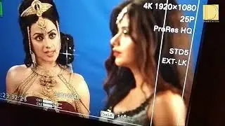 tv seriyal ki live shooting on location video #acting #vfx