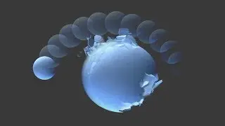 Planet Collision - Rigid Bodies with Gravity + Fracture Modifier