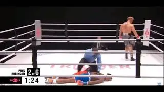 Jake Paul KO to Nate Robinson