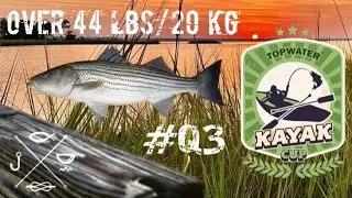 🎣Fishing Planet✨ Unique Striped Bass⚖️ Over 44lbs/20kg🌎TopWater Kayak Cup Q3🇺🇸Delta San Joaquín