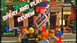 SPRAY AND PLAY TEMPORARY LEGO ADHESIVE PRODUCT REVIEW