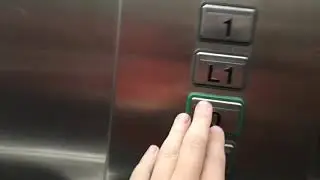 2007 schindler 5400 MRL traction elevator at Delta City mall Belgrade,Serbia