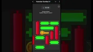 Solving the Hamster Kombat Mini - Game Easily, 4th August 2024! #shorts, #hamsterkombatminigamekey