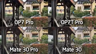 Fotokamera-Vergleich: OP7 Pro, OP7T Pro, Mate 30 & Mate 30 Pro