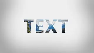 Clip Image to Text Using CSS