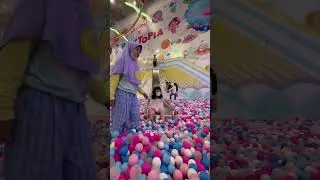 Mandi bola anak || ball bath || permainan anak 