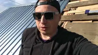 ДАЧА / Утеплил предбанник / Крыша готова. Теперь все по крастоте!!!