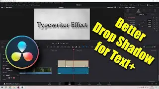 Better Drop Shadow For Text+ in DaVinci Resolve