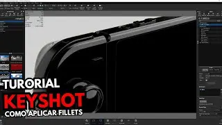 COMO APLICAR FILETES NO KEYSHOT